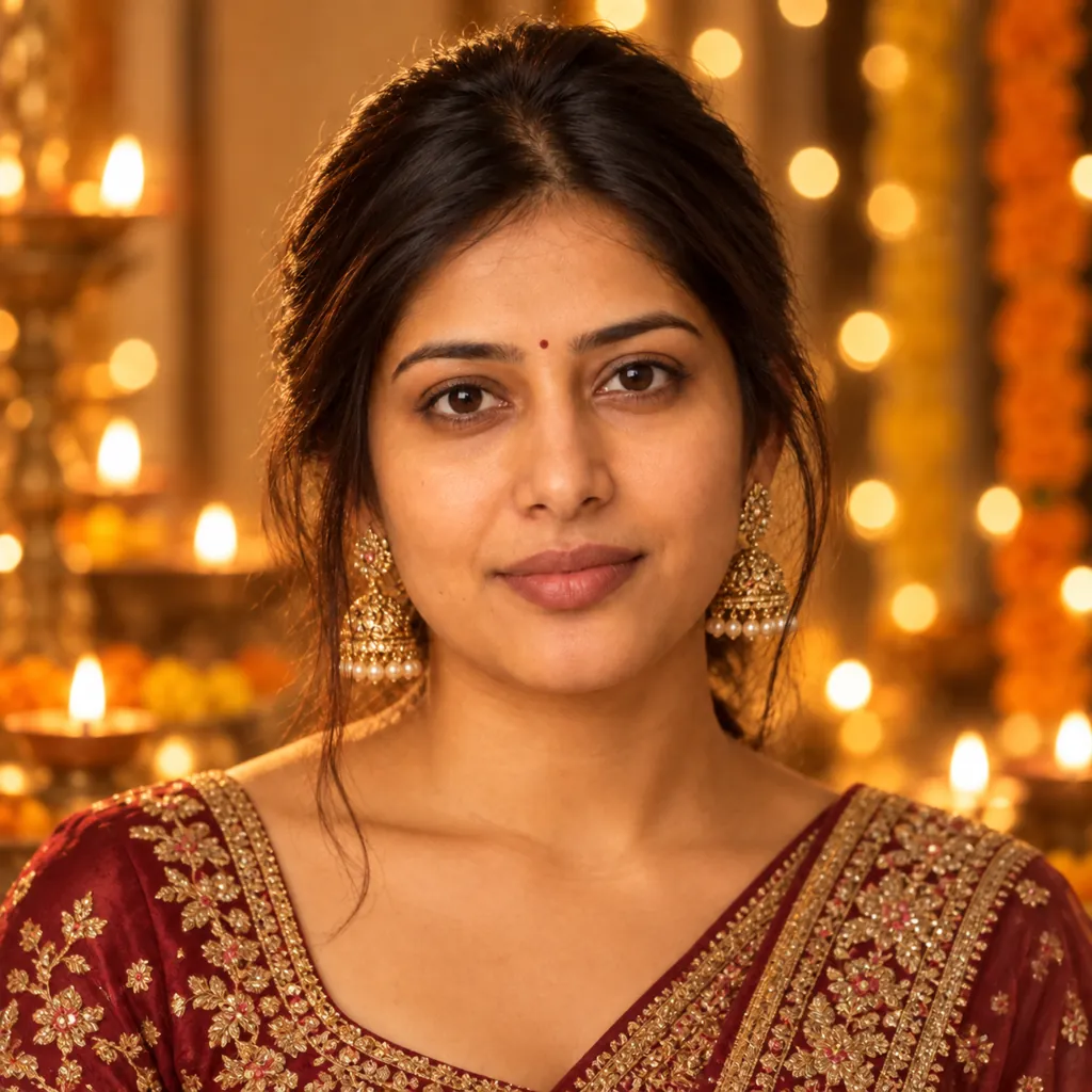 AI photo prompt example 1 for Gemini Diwali Prompts