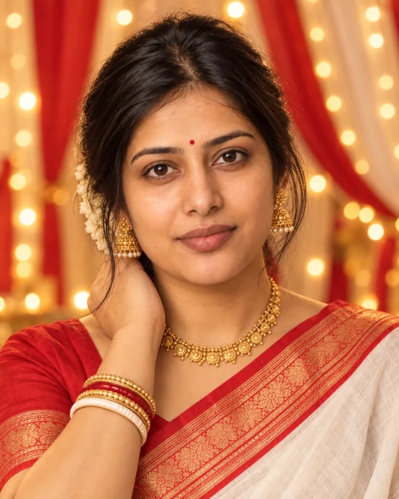 AI photo prompt example 1 for Gemini Durga Puja AI Photo Prompts