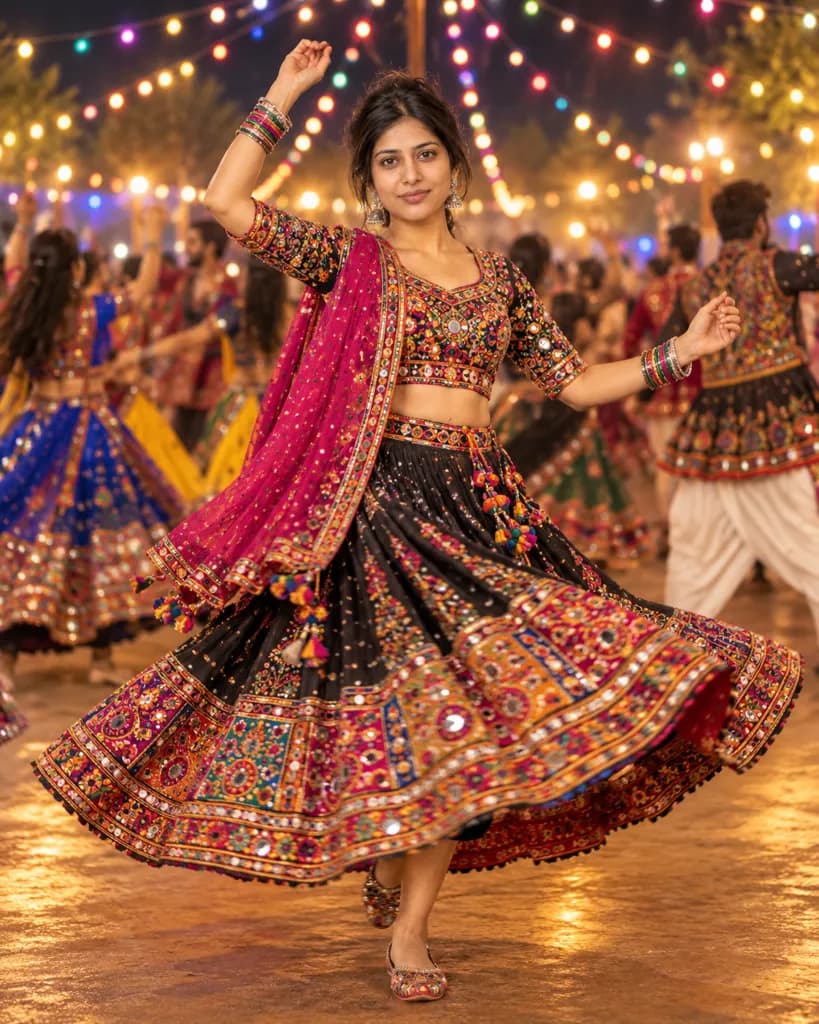 AI photo prompt example 4 for Gemini Navratri AI Photo Prompts