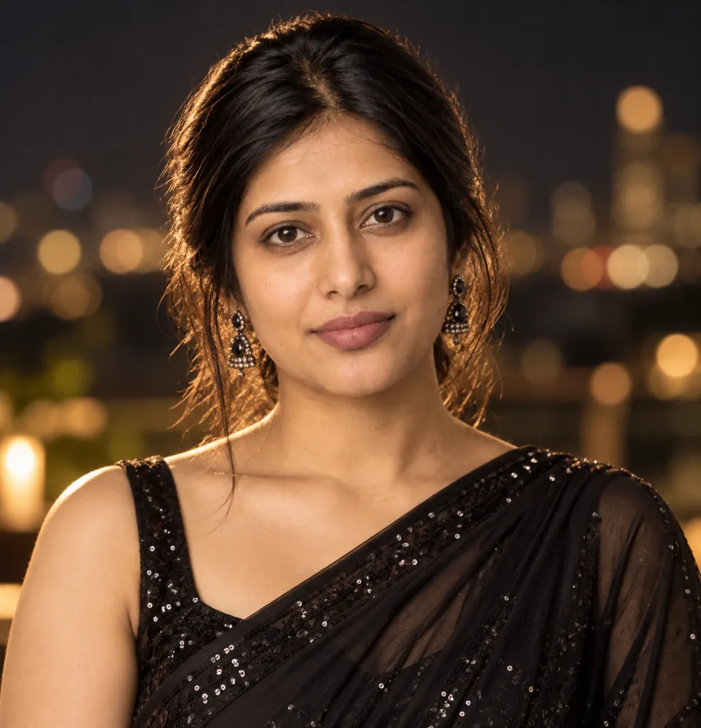 AI photo prompt example 4 for Gemini Saree AI Photo Prompts