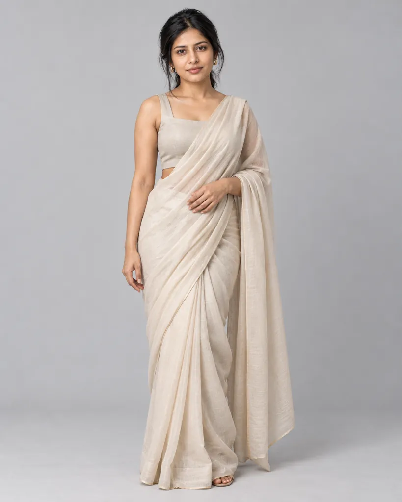 AI photo prompt example 6 for Gemini Saree AI Photo Prompts