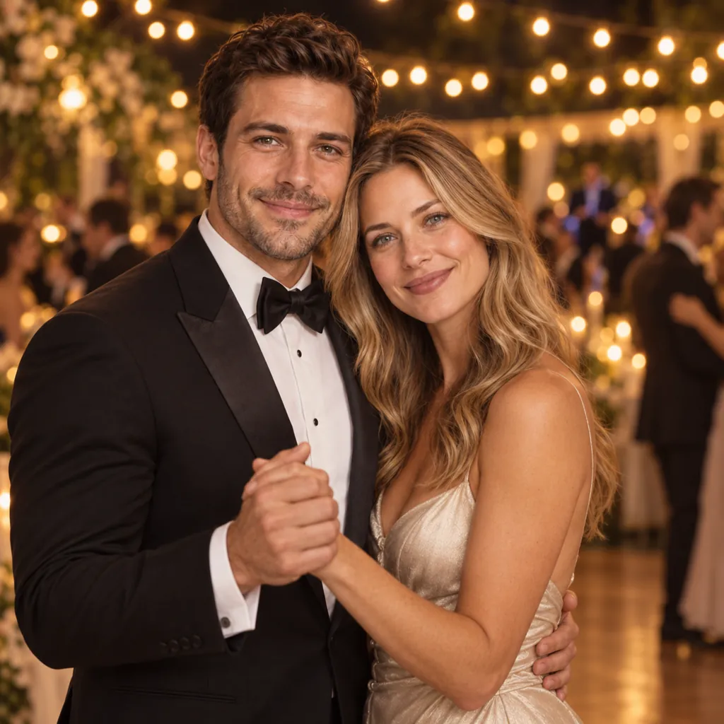 AI photo prompt example 3 for Gemini Wedding Photo Prompts