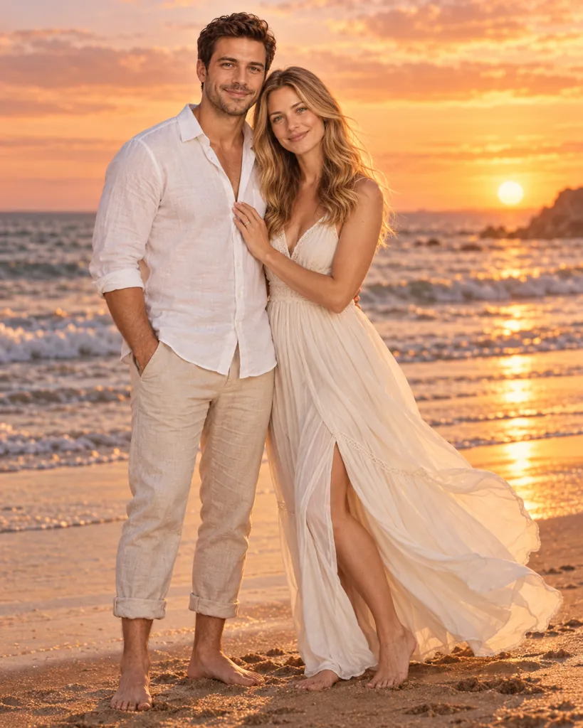 AI photo prompt example 5 for Gemini Wedding Photo Prompts