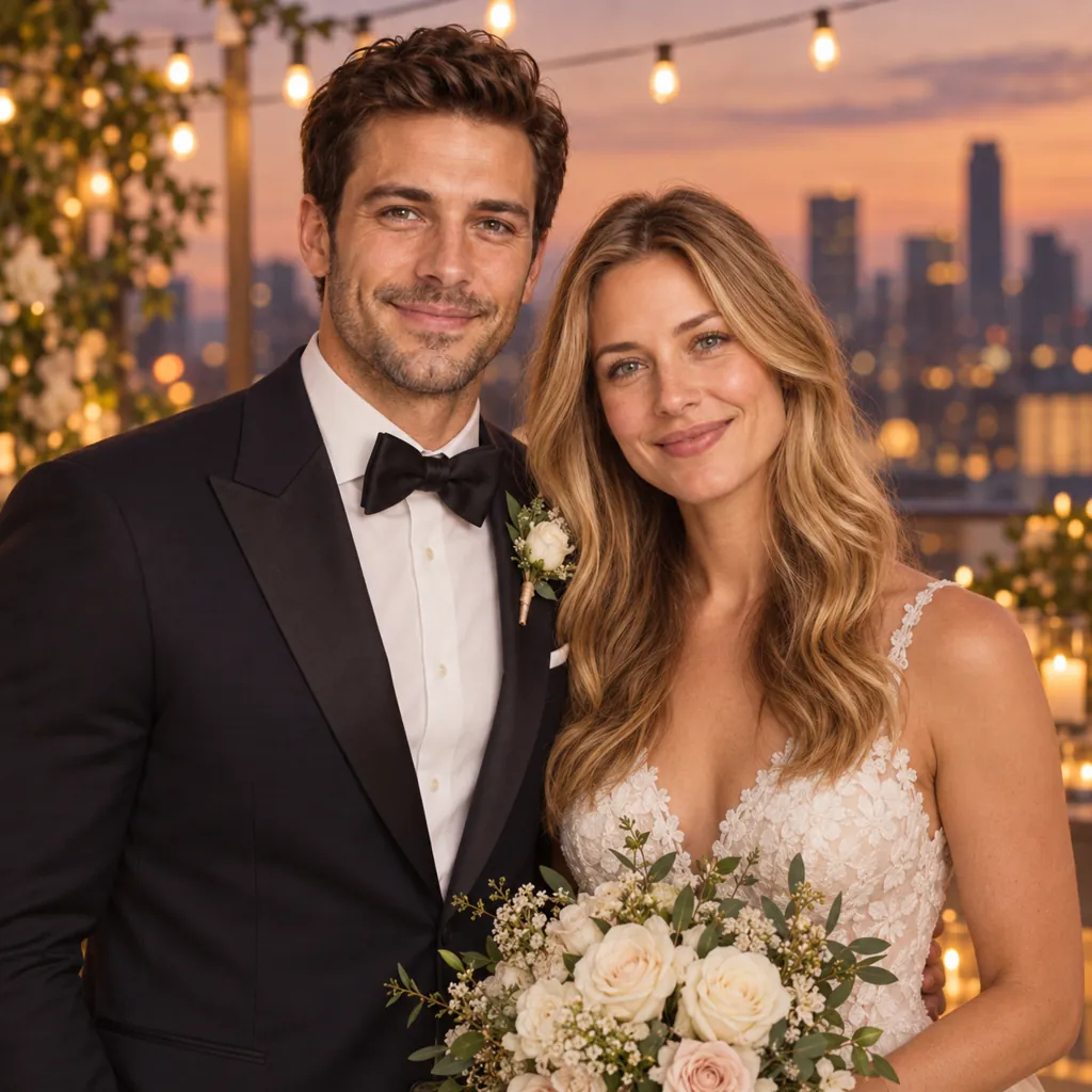 AI photo prompt example 7 for Gemini Wedding Photo Prompts